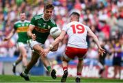 11 August 2019; Adrian Spillane of Kerry is dispossessed by Richie Donnelly of Tyrone during the GAA Football All-Ireland Senior Championship Semi-Final match between Kerry and Tyrone at Croke Park in Dublin. Photo by Brendan Moran/Sportsfile