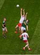 11 August 2019; Colm Cavanagh of Tyrone in action against Paul Geaney of Kerry during the GAA Football All-Ireland Senior Championship Semi-Final match between Kerry and Tyrone at Croke Park in Dublin. Photo by Daire Brennan/Sportsfile