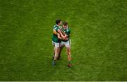 11 August 2019; Paul Geaney, left, and David Clifford of Kerry celebrate after the GAA Football All-Ireland Senior Championship Semi-Final match between Kerry and Tyrone at Croke Park in Dublin. Photo by Daire Brennan/Sportsfile