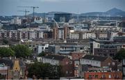 11 August 2019; A view of the Dublin City skyline as seen from the roof of Croke Park Stadium in Dublin, Ireland. Photo by Stephen McCarthy/Sportsfile