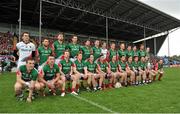 16 June 2013; The Mayo squad. Connacht GAA Football Senior Championship Semi-Final, Mayo v Roscommon, Elverys MacHale Park, Castlebar, Co. Mayo. Picture credit: Barry Cregg / SPORTSFILE