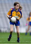 25 August 2019; Action from the half-time mini games during the TG4 All-Ireland Ladies Senior Football Championship Semi-Final match between Galway and Mayo at Croke Park in Dublin. Photo by Brendan Moran/Sportsfile