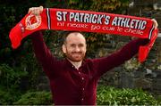 31 August 2019; Newly appointed St Patrick's Athletic manager Stephen O'Donnell poses for a portrait following the announcement in Dublin. Photo by Ray McManus/Sportsfile