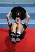 4 September 2019; James McClean during a Republic of Ireland gym session at the FAI National Training Centre in Abbotstown, Dublin. Photo by Stephen McCarthy/Sportsfile