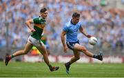 1 September 2019; Brian Howard of Dublin in action against David Clifford of Kerry during the GAA Football All-Ireland Senior Championship Final match between Dublin and Kerry at Croke Park in Dublin. Photo by Brendan Moran/Sportsfile