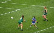 15 September 2019; Angela McGuigan of Tipperary shoots to score her side's first goal during the TG4 All-Ireland Ladies Football Intermediate Championship Final match between Meath and Tipperary at Croke Park in Dublin. Photo by Ramsey Cardy/Sportsfile