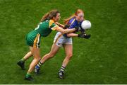 15 September 2019; Emma Cronin of Tipperary in action against Orla Byrne of Meath during the TG4 All-Ireland Ladies Football Intermediate Championship Final match between Meath and Tipperary at Croke Park in Dublin. Photo by Ramsey Cardy/Sportsfile