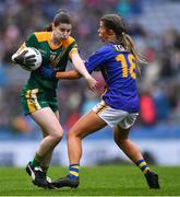 15 September 2019; Bridgetta Lynch of Meath in action against Laura Dillon of Tipperary during the TG4 All-Ireland Ladies Football Intermediate Championship Final match between Meath andTipperary at Croke Park in Dublin. Photo by Piaras Ó Mídheach/Sportsfile