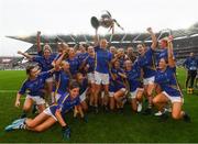15 September 2019; Tipperary players celebrate following the TG4 All-Ireland Ladies Football Intermediate Championship Final match between Meath and Tipperary at Croke Park in Dublin. Photo by Stephen McCarthy/Sportsfile