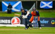 16 September 2019; Kyle Coetzer of Scotland plays a shot during the T20 International Tri Series match between Scotland and Netherlands at Malahide Cricket Club in Dublin. Photo by Sam Barnes/Sportsfile