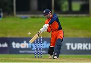 16 September 2019; Clayton Floyd of Netherlands plays a shot during the T20 International Tri Series match between Scotland and Netherlands at Malahide Cricket Club in Dublin. Photo by Sam Barnes/Sportsfile
