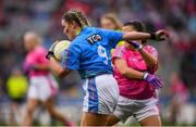 15 September 2019; Action from the Gaelic 4 Mothers & Other’s match featuring Galbally, Co Tyrone, and Murroe Boher, Co Limerick, during the TG4 All-Ireland Ladies Football Championship Final Day at Croke Park in Dublin. Photo by Stephen McCarthy/Sportsfile