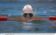 17 November 2003; Ireland will host its first major international swimming event next month when the 2003 European Short Course Swimming Championships are staged at the National Aquatic Centre, Abbotstown, Dublin from December 11th to 14th. The Championships, hosted by Swim Ireland were secured with the support of Failte Ireland's International Sports Tourism Initiative. Pictured at a photocall in advance of the Championships is Irish squad member Muiris O'Riada. Picture credit; Brendan Moran / SPORTSFILE *EDI*