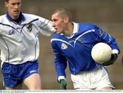 15 November 2003; Sean O'Sullivan, Munster, in action against Connacht's James Nallen. M Donnelly Interprovincial Senior Football Semi-Final, Connacht v Munster, Brewster Park, Enniskillen, Co. Fermanagh. Picture credit; Damien Eagers / SPORTSFILE *EDI*