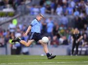 14 September 2019; Seán Homan of St Mary’s BNS Rathfarnham, Dublin, during the INTO Cumann na mBunscol GAA Respect Exhibition Go Games at Dublin v Kerry - GAA Football All-Ireland Senior Championship Final Replay at Croke Park in Dublin. Photo by Ray McManus/Sportsfile