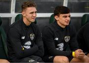 9 October 2019; Jack Taylor, left, and Simon Power during a Republic of Ireland U21's Training Session at Tallaght Stadium in Dublin. Photo by Harry Murphy/Sportsfile