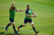 11 October 2019; Jean Kleyn, right and CJ Stander during the Ireland Captain's Run at the Fukuoka Hakatanomori Stadium in Fukuoka, Japan. Photo by Brendan Moran/Sportsfile