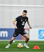11 October 2019; Jack Byrne during a Republic of Ireland training session at the Boris Paichadze Erovnuli Stadium in Tbilisi, Georgia. Photo by Seb Daly/Sportsfile