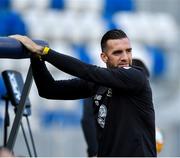 11 October 2019; Shane Duffy during a Republic of Ireland training session at the Boris Paichadze Erovnuli Stadium in Tbilisi, Georgia. Photo by Seb Daly/Sportsfile
