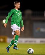 10 October 2019; Zack Elbouzedi of Republic of Ireland during the UEFA European U21 Championship Qualifier Group 1 match between Republic of Ireland and Italy at Tallaght Stadium in Tallaght, Dublin. Photo by Eóin Noonan/Sportsfile