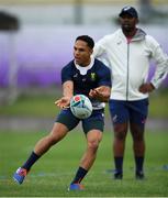 16 October 2019; Herschel Jantjies during South Africa squad training at Fuchu Asahi Football Park in Tokyo, Japan. Photo by Ramsey Cardy/Sportsfile