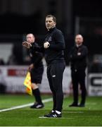 25 October 2019; Dundalk head coach Vinny Perth during the SSE Airtricity League Premier Division match between Dundalk and St Patrick's Athletic at Oriel Park in Dundalk, Co Louth. Photo by Seb Daly/Sportsfile