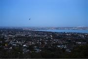 24 October 2019; Dublin City and Bay are seen from Killiney Hill in Dublin, Ireland. Photo by Stephen McCarthy/Sportsfile