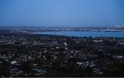 24 October 2019; Dublin City and Bay are seen from Killiney Hill in Dublin, Ireland. Photo by Stephen McCarthy/Sportsfile