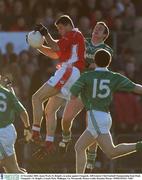 23 November 2003; Jason Ward, St. Brigid's, in action against Clonguish. AIB Leinster Club Football Championship Semi-Final, Clonguish v St. Brigid's, Cusack Park, Mullingar, Co. Westmeath. Picture credit; Brendan Moran / SPORTSFILE *EDI*