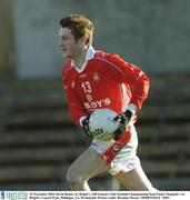 23 November 2003; Kevin Bonar, St. Brigid's. AIB Leinster Club Football Championship Semi-Final, Clonguish v St. Brigid's, Cusack Park, Mullingar, Co. Westmeath. Picture credit; Brendan Moran / SPORTSFILE *EDI*