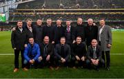 3 November 2019; The Sligo Rovers FAI Cup winning team of 1994 at half-time of the extra.ie FAI Cup Final between Dundalk and Shamrock Rovers at the Aviva Stadium in Dublin. Photo by Stephen McCarthy/Sportsfile