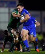 8 November 2019; Rónan Kelleher of Leinster is tackled by Eoghan Masterson of Connacht during the Guinness PRO14 Round 6 match between Connacht and Leinster at the Sportsground in Galway. Photo by Ramsey Cardy/Sportsfile