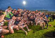 10 November 2019; The Slaughtneil team celebrate after winning the Ulster GAA Hurling Senior Club Championship Final match between Slaughtneil and Dunloy at Páirc Esler, Newry, Co Down. Photo by Philip Fitzpatrick/Sportsfile