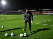 15 November 2019; Republic of Ireland assistant coach David Meyler before the Under-17 UEFA European Championship Qualifier match between Republic of Ireland and Montenegro at Turner's Cross in Cork. Photo by Piaras Ó Mídheach/Sportsfile