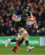 8 December 2019; Eoghan Masterson of Connacht during the Heineken Champions Cup Pool 5 Round 3 match between Gloucester and Connacht at Kingsholm Stadium in Gloucester, England. Photo by Ramsey Cardy/Sportsfile