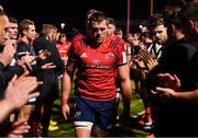 14 December 2019; CJ Stander of Munster leads his side from the field following their defeat during the Heineken Champions Cup Pool 4 Round 4 match between Saracens and Munster at Allianz Park in Barnet, England. Photo by Seb Daly/Sportsfile