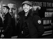 14 December 2019; Michael Conlan, right, arrives with his brother Jamie ahead of his featherweight bout against Vladimir Nikitin at Madison Square Garden in New York, USA. Photo by Mikey Williams/Top Rank/Sportsfile