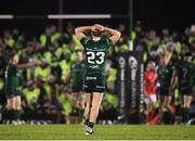 21 December 2019; Stephen Fitzgerald of Connacht reacts as a decision is given against his side during the Guinness PRO14 Round 8 match between Connacht and Munster at The Sportsground in Galway. Photo by Seb Daly/Sportsfile