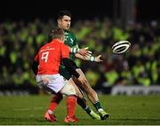 21 December 2019; Tiernan O’Halloran of Connacht in action against Craig Casey of Munster during the Guinness PRO14 Round 8 match between Connacht and Munster at The Sportsground in Galway. Photo by Seb Daly/Sportsfile