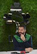 23 December 2019; Ireland head coach Andy Farrell during a media briefing at the IRFU High Performance Centre in Abbotstown, Dublin. Photo by Ramsey Cardy/Sportsfile