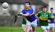 5 January 2020; Greg Henry of Tipperary in action against Cormac Coffey and Sean T Dillon of Kerry during the 2020 McGrath Cup Group B match between Tipperary and Kerry at Clonmel Sportsfield in Clonmel, Tipperary. Photo by Brendan Moran/Sportsfile