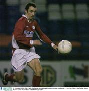 21 November 2003; Ollie Cahill, Shelbourne. eircom league Premier Division, Shelbourne v Cork City, Tolka Park, Dublin. Soccer. Picture credit; David Maher / SPORTSFILE *EDI*