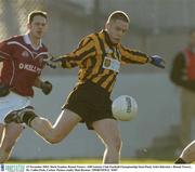 23 November 2003; Mark Scanlon, Round Towers. AIB Leinster Club Football Championship Semi-Final, Arles-Kilcruise v Round Towers, Dr. Cullen Park, Carlow. Picture credit; Matt Browne / SPORTSFILE *EDI*