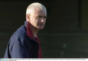 23 November 2003; John Crofton, Round Towers, Manager. AIB Leinster Club Football Championship Semi-Final, Arles-Kilcruise v Round Towers, Dr. Cullen Park, Carlow. Picture credit; Matt Browne / SPORTSFILE *EDI*