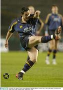 6 December 2003; Brian O'Meara, Leinster. Heineken Cup, Pool 3, Round 1, Leinster Lions v Biarritz Olympique, Lansdowne Road, Dublin. Picture credit; Brendan Moran / SPORTSFILE *EDI*