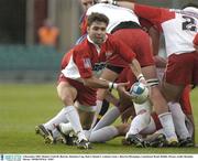 6 December 2003; Dimitri Yachvili, Biarritz. Heineken Cup, Pool 3, Round 1, Leinster Lions v Biarritz Olympique, Lansdowne Road, Dublin. Picture credit; Brendan Moran / SPORTSFILE *EDI*