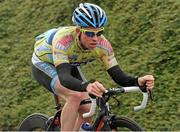 23 June 2013: Philip Lavery, Amicale Cycliste Bisontine, in action during the Elite Men's Road Race National Championships. Carlingford, Co. Louth. Picture credit: Stephen McMahon / SPORTSFILE