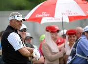 26 June 2013; Darren Clarke at the 18th tee box during the Irish Open Golf Championship 2013 Pro Am. Carton House, Maynooth, Co. Kildare. Picture credit: Matt Browne / SPORTSFILE