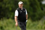 26 June 2013; Darren Clarke on the first green during the Irish Open Golf Championship 2013 Pro Am. Carton House, Maynooth, Co. Kildare. Picture credit: Matt Browne / SPORTSFILE