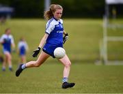 22 June 2019; Shona McHugh of Monaghan during the Ladies Football All-Ireland U14 Gold Final 2019 match between Monaghan and Tyrone at St Aidan's GAA Club in Templeport, Cavan. Photo by Ray McManus/Sportsfile